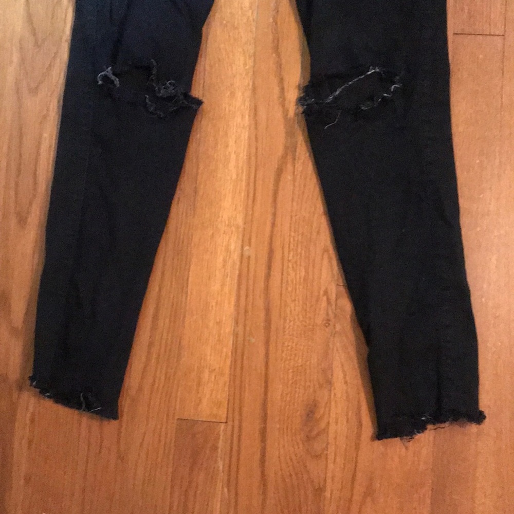 James Jeans High Waisted black jeans